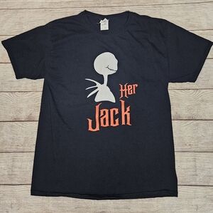 Disney Nightmare Before Christmas Jack Skellington Her Jack graphic tee shirt